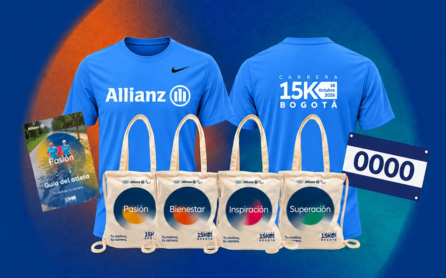 Kit Allianz 15K Bogotá 2026